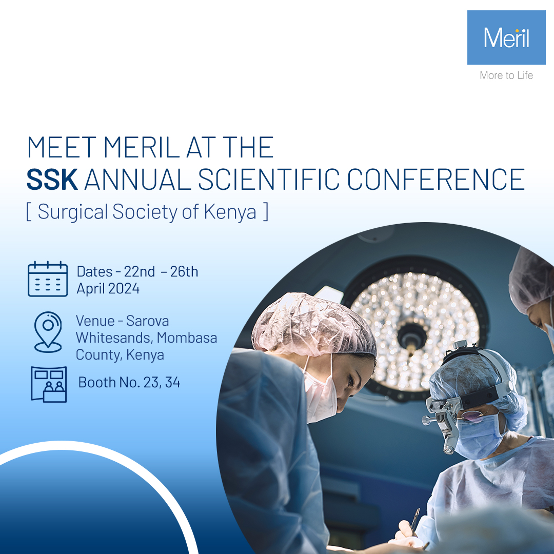 Join Meril at the Surgical Society of Kenya 2024 Conference!