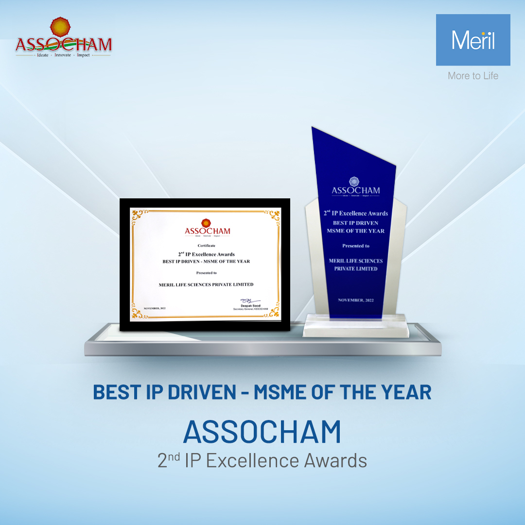 ASSOCHAM IP Excellence award for the Best IP Driven - MSME of the year - 2022