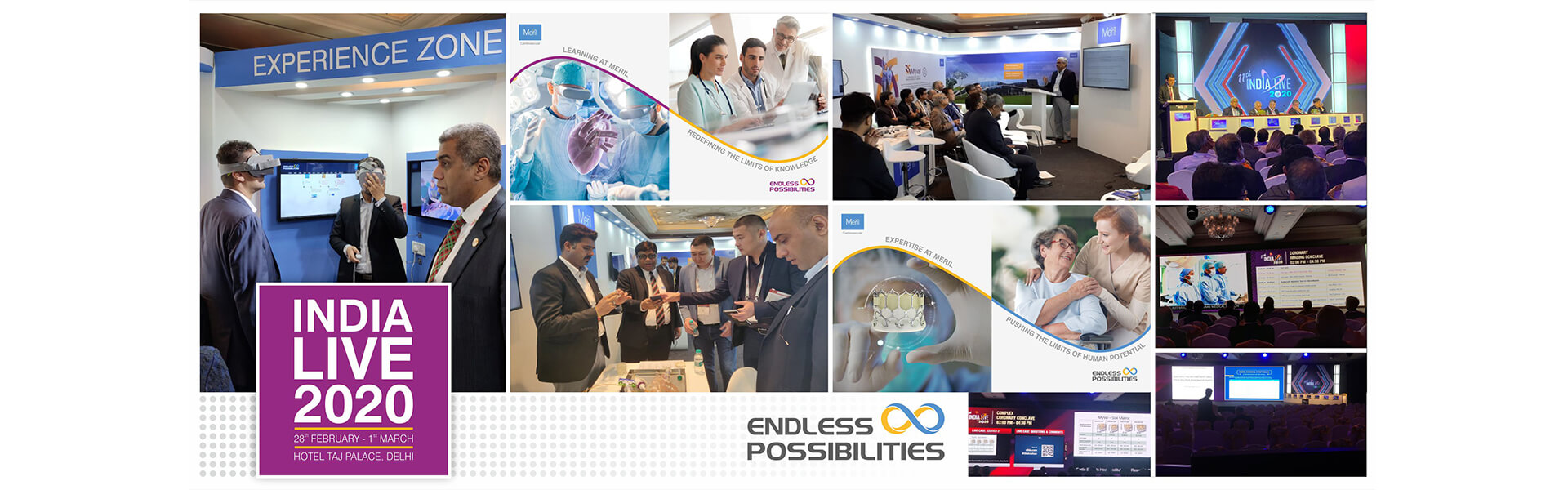 Meril creating Endless Possibilities at India Live 2020