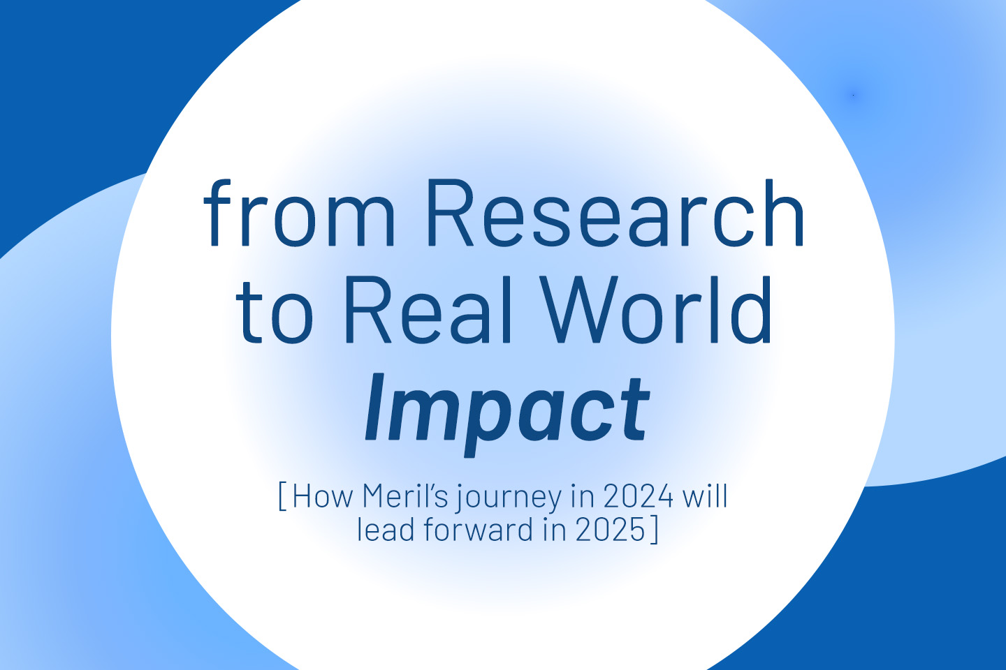 Meril’s journey