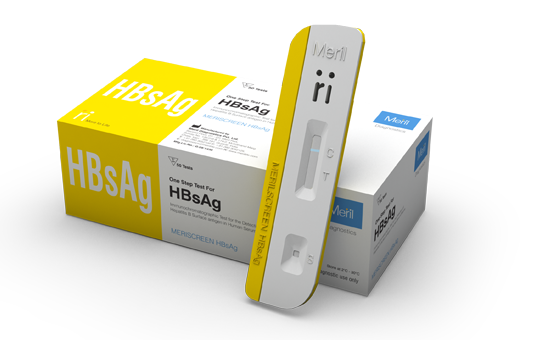 MERISCREEN HbsAg to detect Hepatitis B