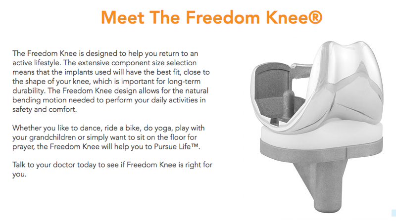 FREEDOM Knee