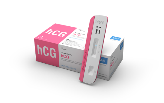 MERISCREEN HCG pregnancy test