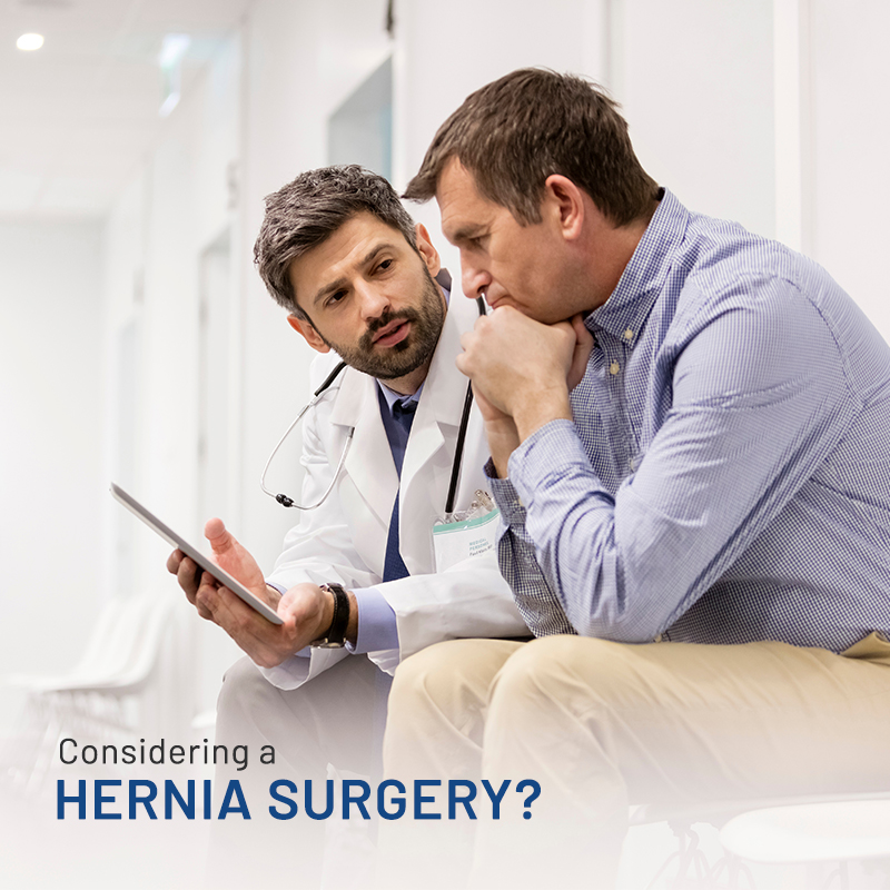 Hernia Surgery Consideration