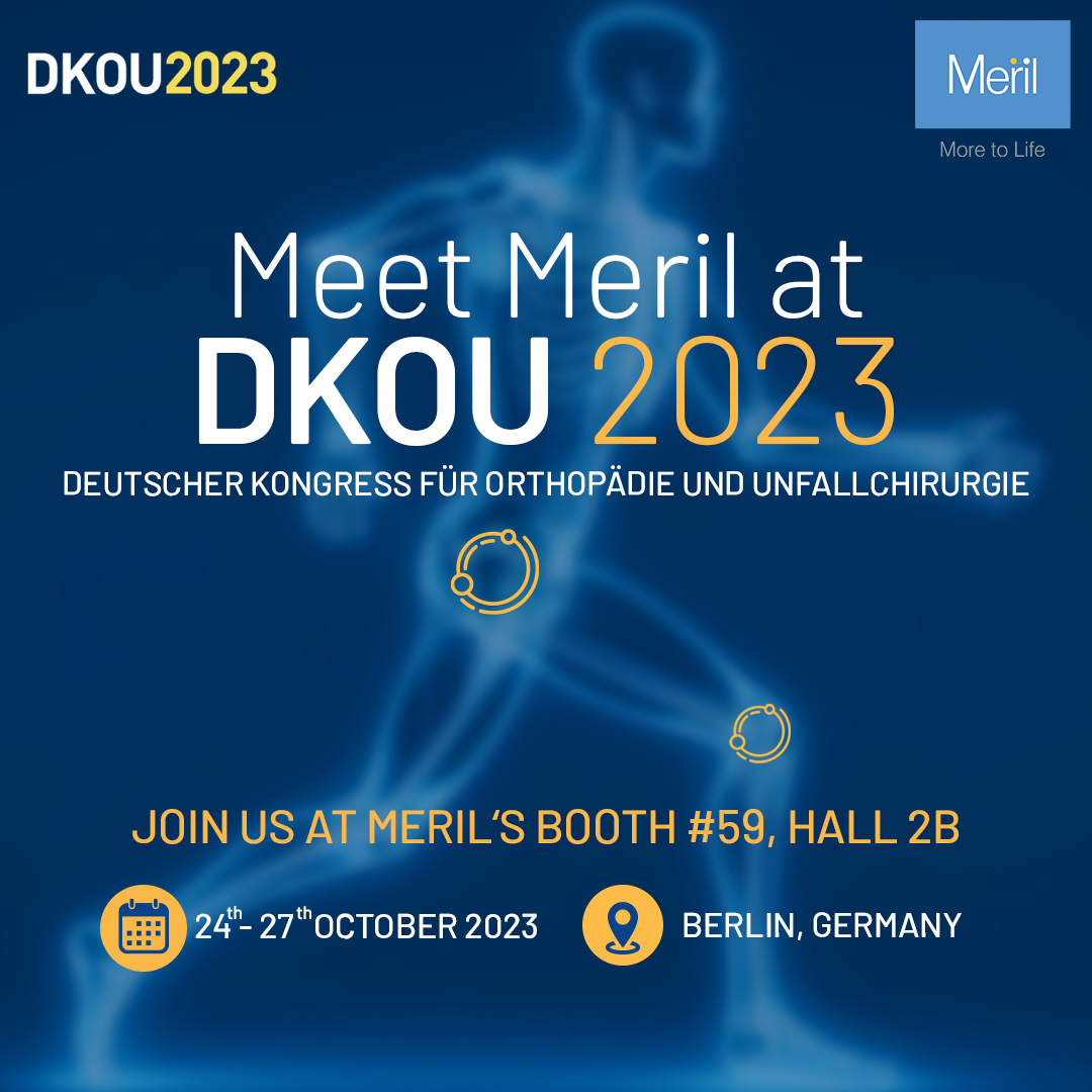 Join Meril at DKOU 2023 | Save the dates