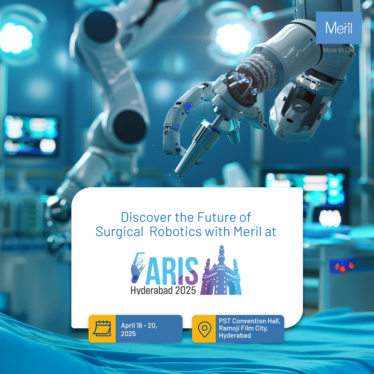 Join Meril at ARIS 2025 – Advancing Surgical Innovation!