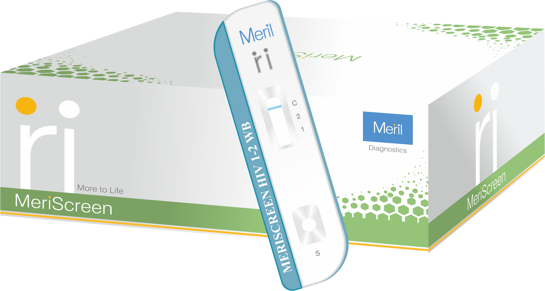 Meriscreen Hiv 1 2 Wb Test Kit Critical Infectious Diseases Meril Life