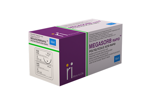 MEGASORB RAPID - Polyglycolic Acid Sutures