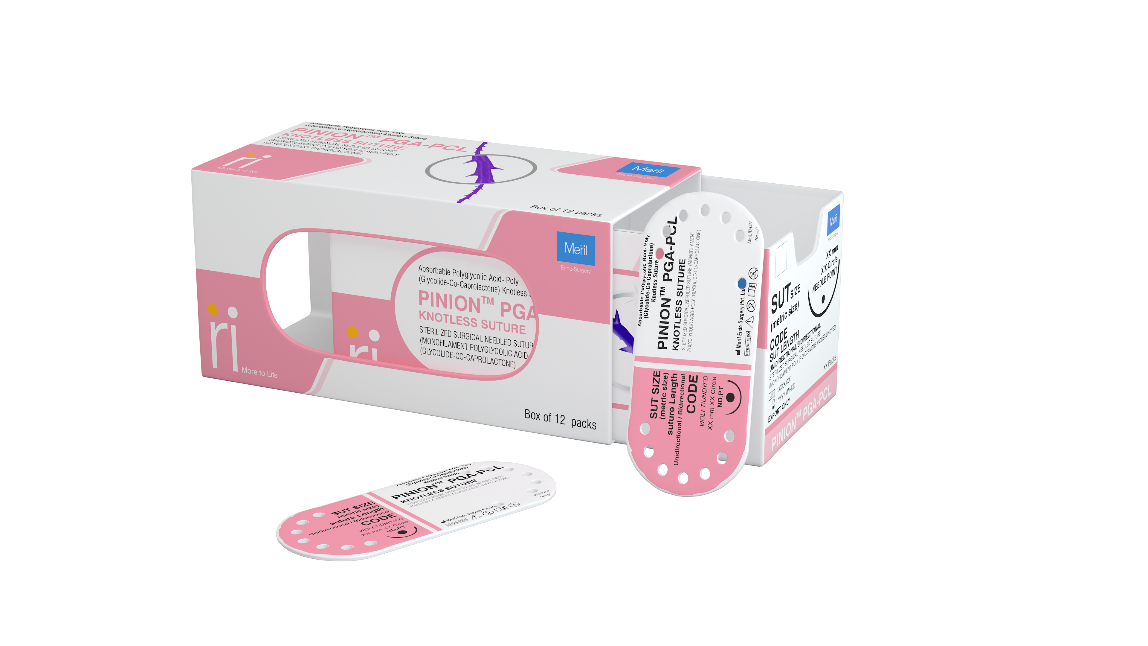 Pinion Knotless Suture - Advanced suturing mechanism