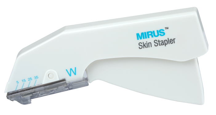 Mirus Skin Stapler for wound closure & easy to use for patients