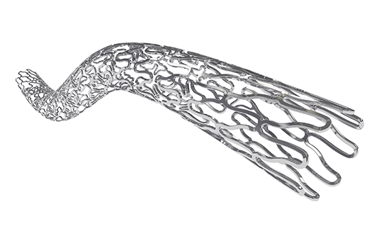 BioMime Sirolimus-eluting stent is a metal stent coated with 140 micro g/cm(2) of sirolimus blended with synthetic polymers.