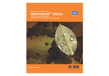 MERINEUM MESH - Tissue separating mesh for Ventral Hernia Symptoms, Treatments and Repair Solutions