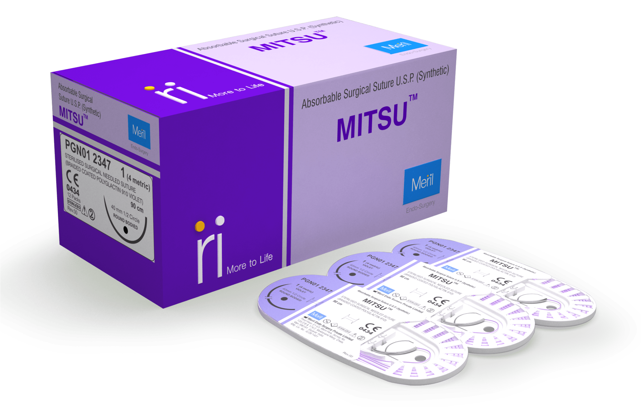 Mitsu - Absorbable Ophthalmic Suture Mitsu - Absorbable Ophthalmic Suture